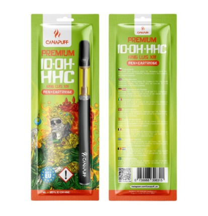 CanaPuff 10-OH-HHC Pen + Patrone König Luis XIII, 10-OH-HHC 95 %, 1 ml