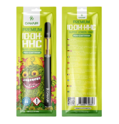 CanaPuff 10-OH-HHC Pen + Kartusche Super Lemon Haze, 10-OH-HHC 95 %, 1 ml