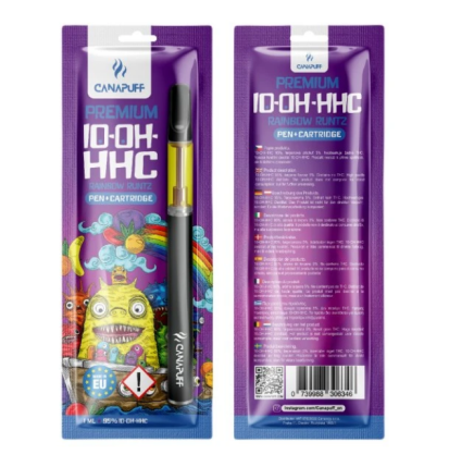 CanaPuff 10-OH-HHC Pen + Kartusche Rainbow Runtz, 10-OH-HHC 95 %, 1 ml