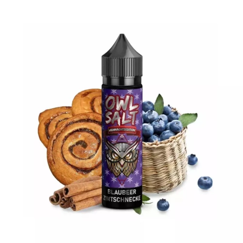 OWL Salt Aroma - Blaubeer Zimtschnecke