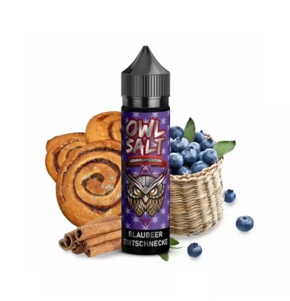 OWL Salt Aroma - Blaubeer Zimtschnecke