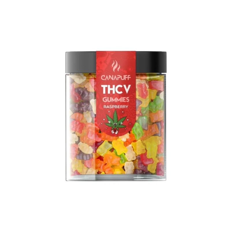 CanaPuff THC+ Gummies Kirsche, THC unter 0,2 %, 10 - 50 Stück