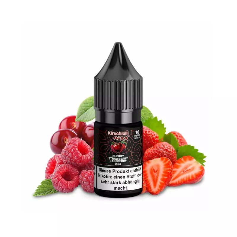 Kirschlolli Maxx Nikotinsalz - Cherry Strawberry Raspberry