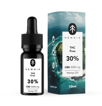 Hemnia Hemnia CBD Öl 30% THC frei, 3000 mg, 10 ml