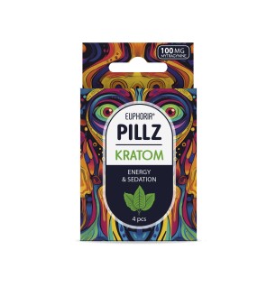 Euphoria Euphoria PILLZ - Kratom 100 mg Mytragynine