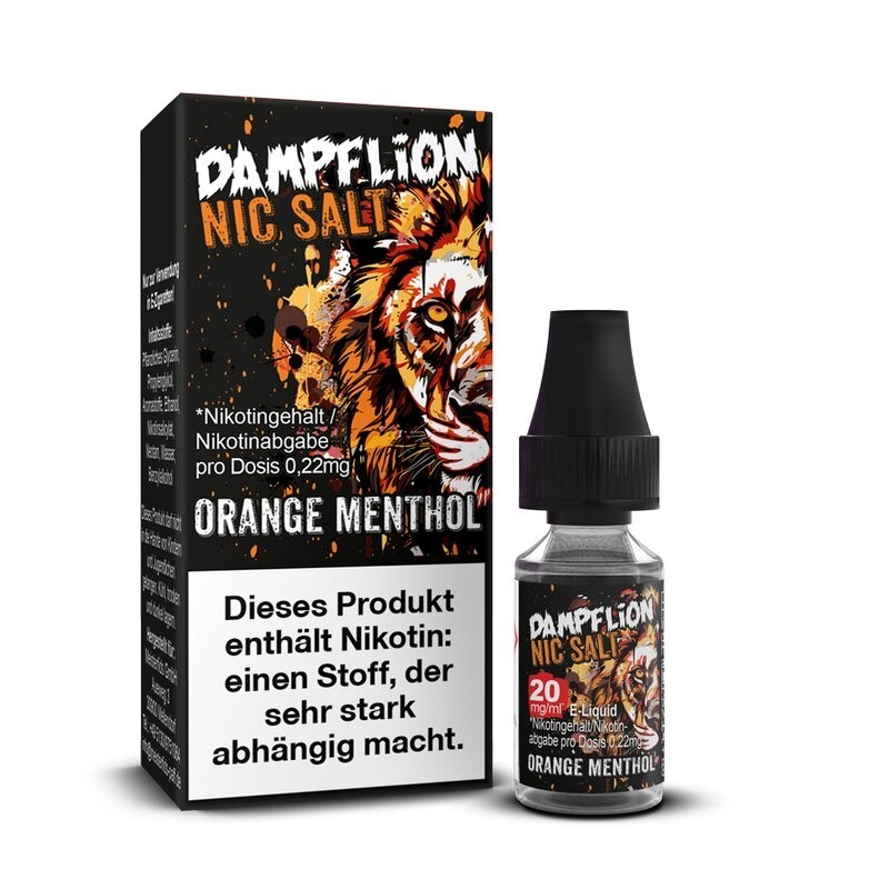 Dampflion - Orange Menthol - Nikotinsalz - 10ml