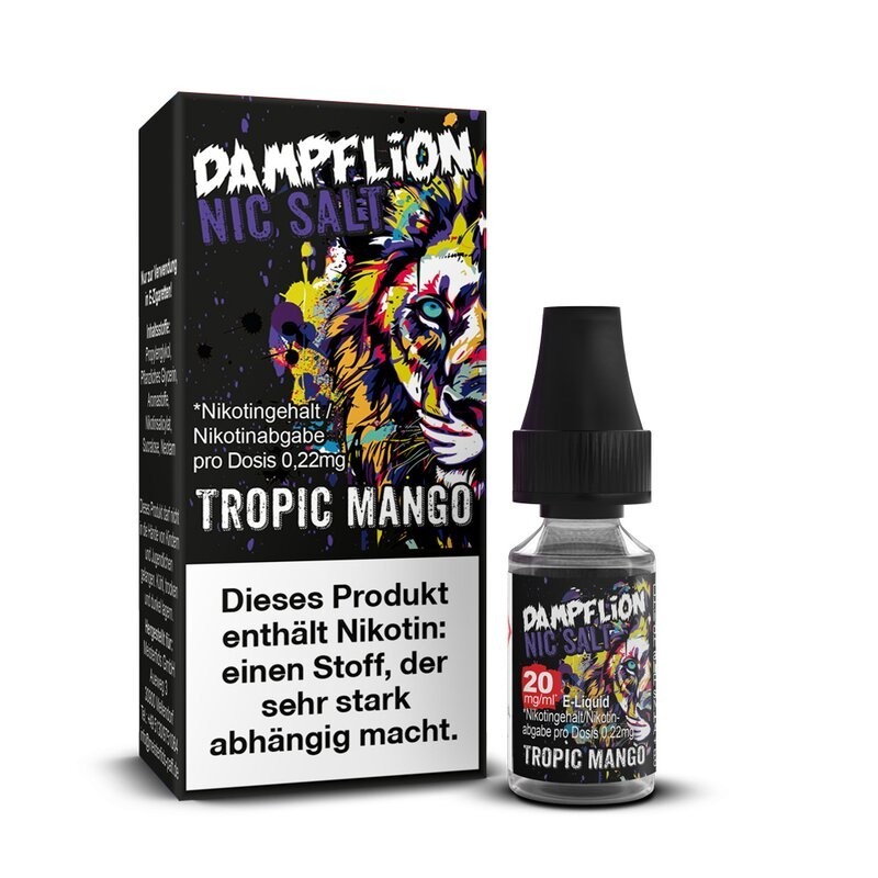 Dampflion - Tropic Mango - Nikotinsalz - 10ml