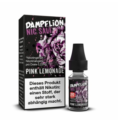 Dampflion Dampflion - Pink Lemonade - Nikotinsalz - 10ml