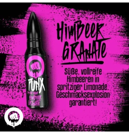 PUNX by Riot Squad - Himbeer Granate - 50ml Shortfill