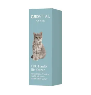 CBDVital CBD Vital – CBD Hanföl für Katzen 2,1% (210mg / 420mg) – 10ml