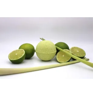  CBD Badekugel Zitronengras & Limette - Leafy