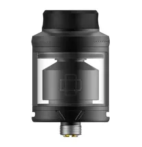 Augvape Druga RTA (Schwarz & Gunmetal) Selbstwickel Tankverdampfer - A