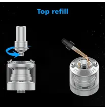 Steam Crave Mini Robot MTL RTA Atomizer - SCHWARZ - Steam Crave