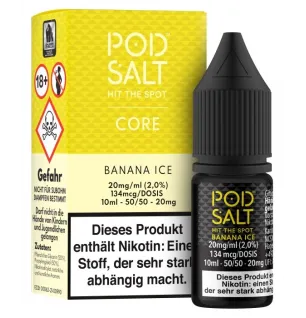 POD SALT Pod Salt Core - Banana Ice - Nikotinsalz Liquid