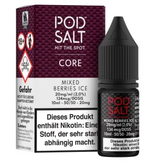 POD SALT Pod Salt Core - Mixed Berries Ice - Nikotinsalz Liquid