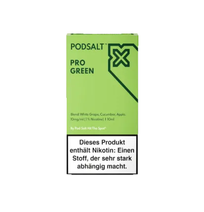 Pod Salt X - White Grape Cucumber Apple Nikotinsalz