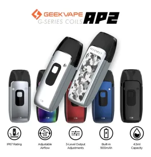 GeekVape Geekvape AP2 Pod Kit - 900mAh 4,5ml Podsystem