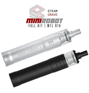 Steam Crave Steam Crave Mini Robot MTL Kit - 18650 RTA Set