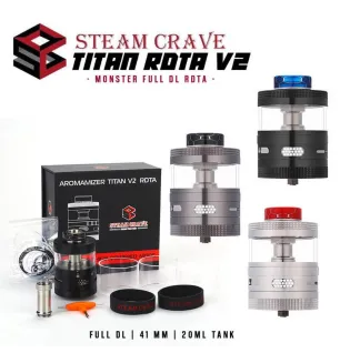 Steam Crave Steamcrave Aromamizer Titan RDTA V2 - 41mm 20ml Verdampfer