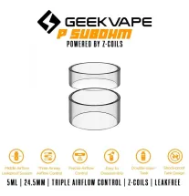 GeekVape Geekvape P Subohm Tank Ersatzglas Set