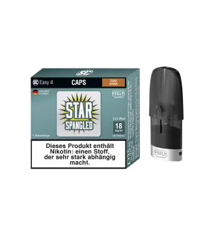 SC SC Easy 4 Caps Star Spangled Tabak (2 Stück pro Packung)